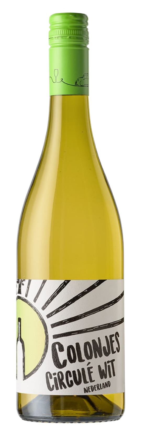 Afbeelding van Colonjes Circulé wit