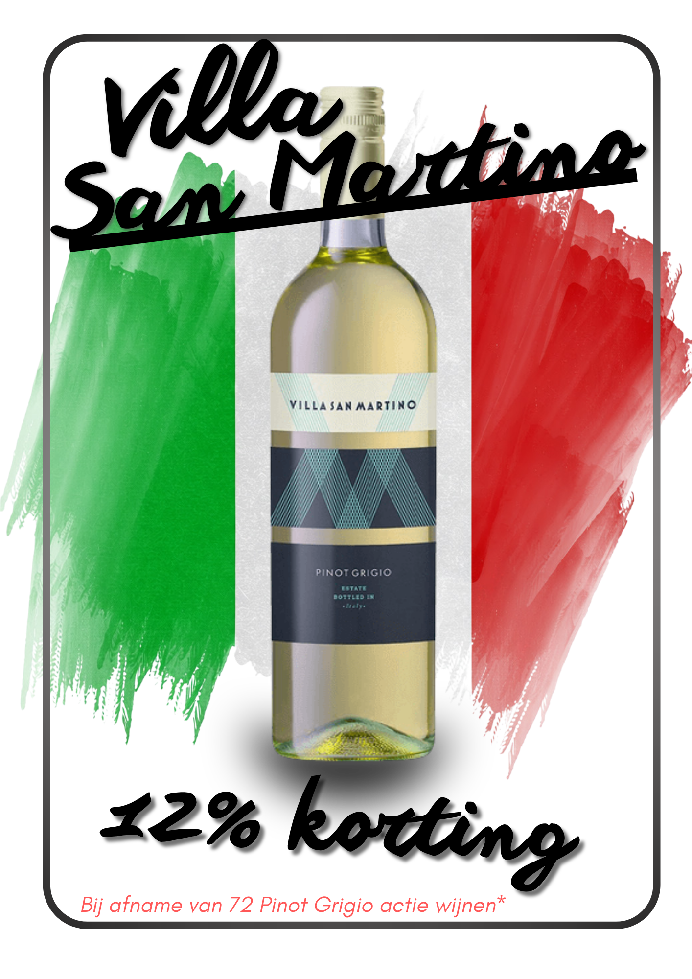 Afbeelding van Villa San Martino Pinot Grigio c/12 '25 ACTIE