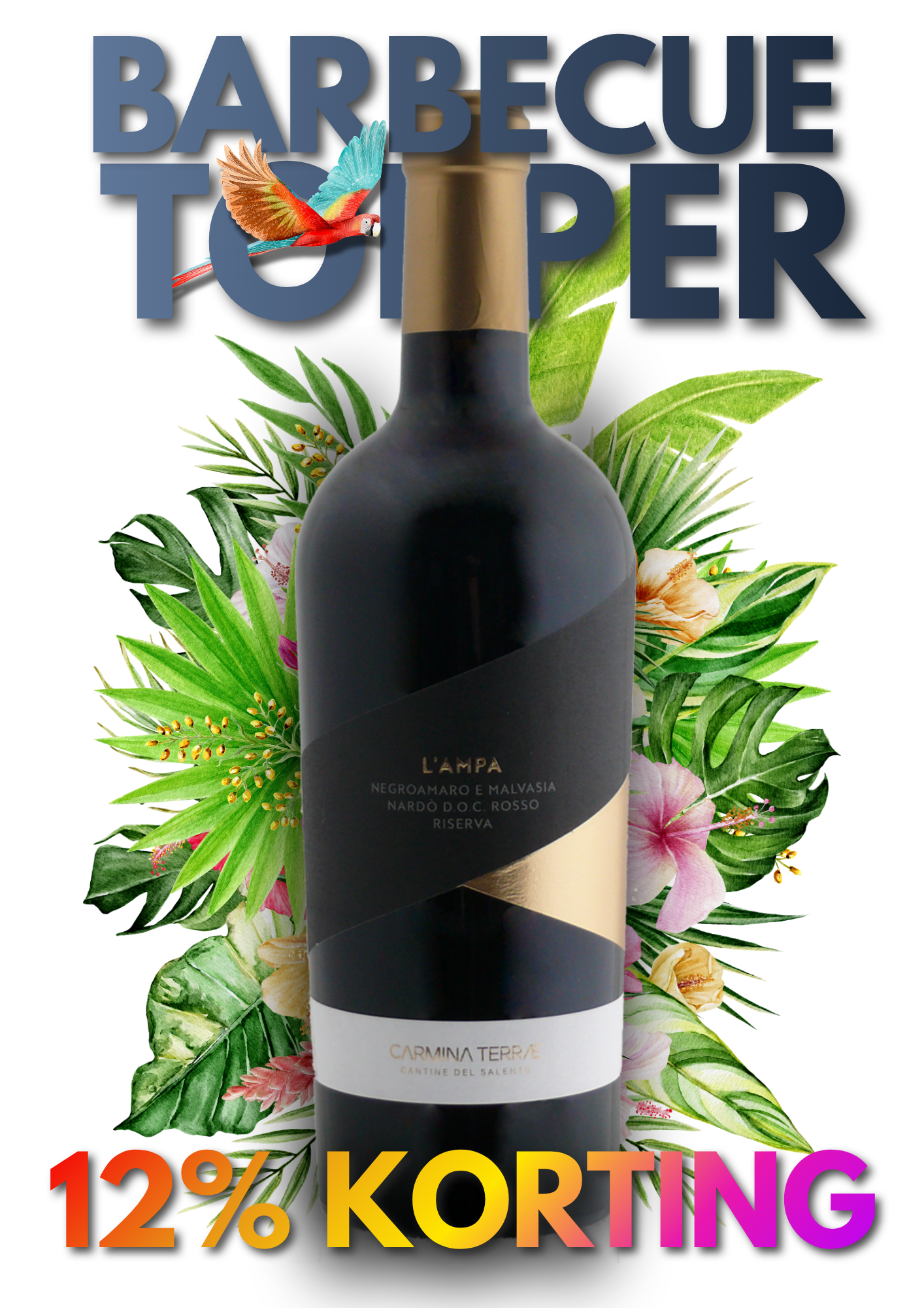 Afbeelding van Carmina Terrae L'Ampa Negroamaro Malvasia Riserva '22 ACTIE