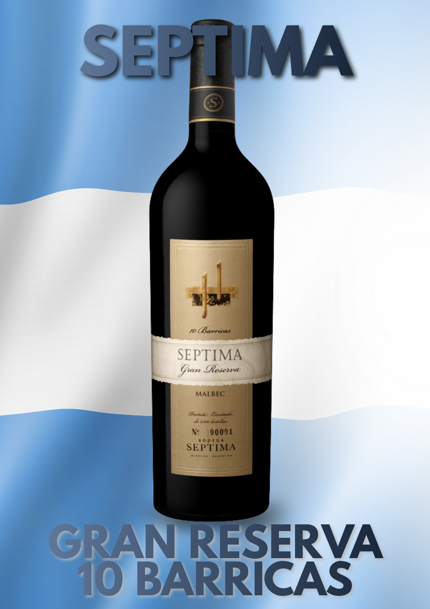 Afbeelding van Septima 10 Barricas Malbec '21 ACTIE