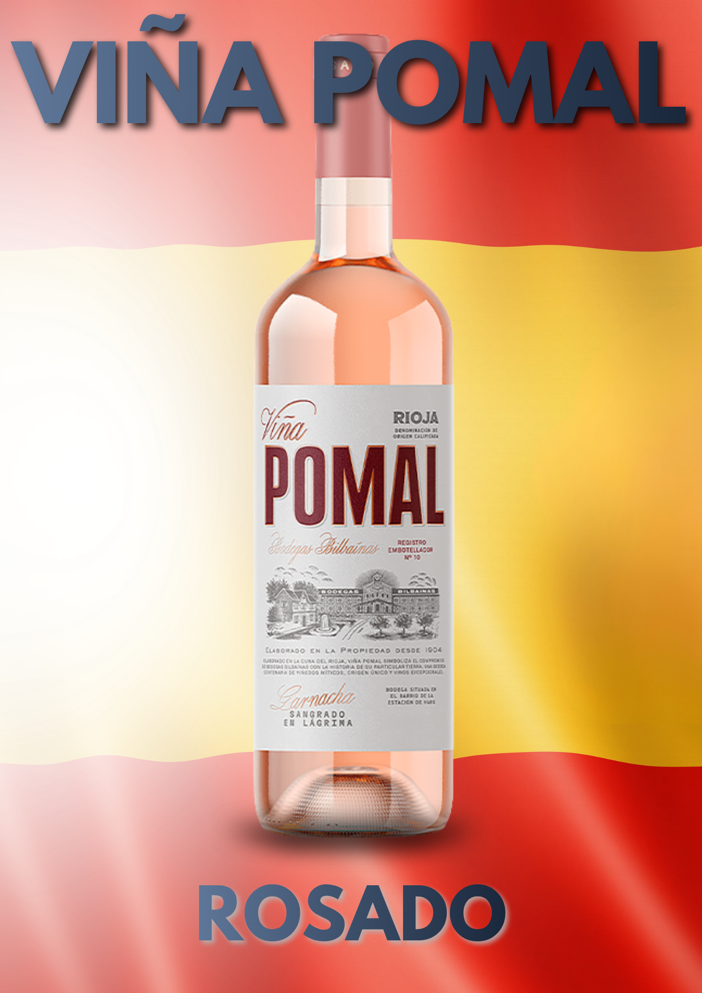 Afbeelding van Viña Pomal Rosado '25 ACTIE