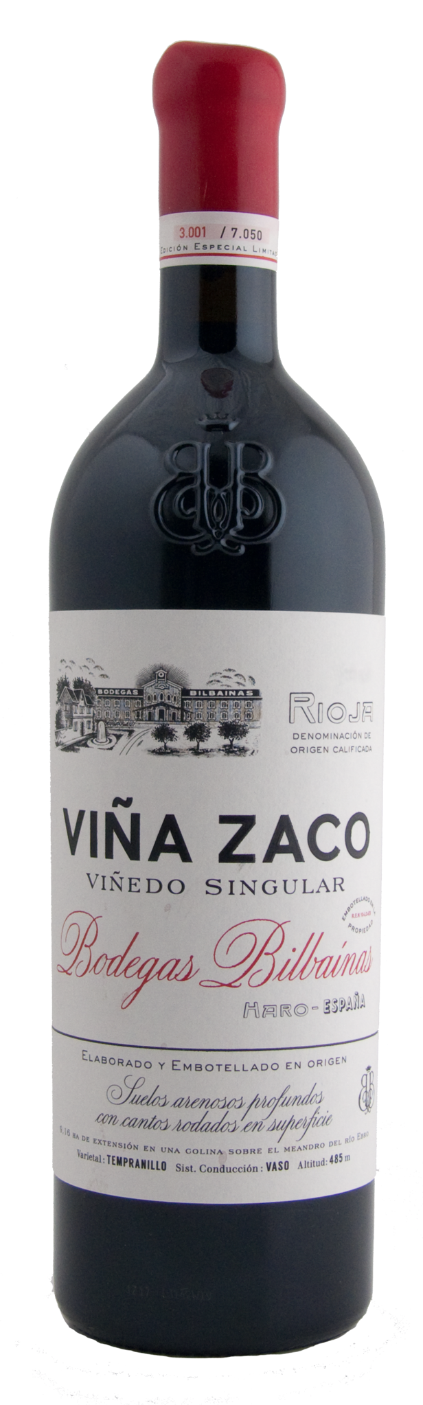 Afbeelding van Vina Zaco Vinedo Singular c/3 '19 ACTIE